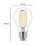 Bec LED Philips Classic A60, Ultra Efficient Light, E27, 2.3W (40W) - 000008719514343726