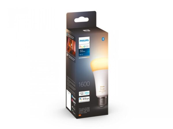 Bec LED Philips HUE 13W (100W) E27,2200-6500K, 1600lm - 000008719514288195