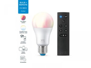 Bec LED RGB inteligent WiZ Connected A60, Wi-Fi + Bluetooth - 000008719514551091