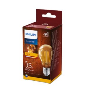 Bec LED vintage (decorativ) Philips Classic Gold Bulb A60 - 000008718699673529