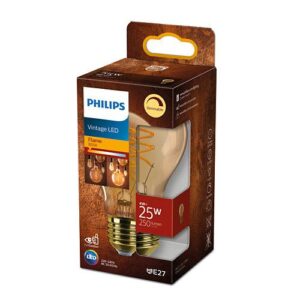 Bec LED vintage Philips Classic A60, intensitate luminosa reglabila - 000008719514315433