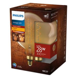 Bec LED vintage Philips Classic-Giant G200, E27, 4.5W (28W) - 000008719514313842