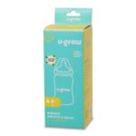 Biberon de sticla180 ml+2 tetine extra - UG0-05BS180