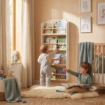 Biblioteca carti si jucarii Bear, U-Grow - UG-74BIBL - imagine 8