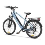 Bicicleta electrica Ulzomo Metro 26 E-bike, 250W, 36V 17Ah - ULZM26-BL - imagine 8