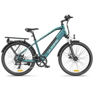 Bicicleta electrica Ulzomo Metro 26 E-bike, 250W, 36V 17Ah - ULZM26-GR