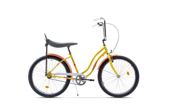 Bicicleta Oras Pegas Strada 2 Galben Pastel - STRADA2ST1S261GR