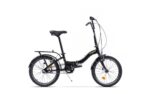 Bicicleta Pliabila Pegas Camping 3S Negru Mat (AL) - CAMPING3S201NN