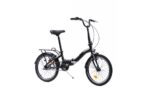 Bicicleta Pliabila Pegas Camping 3S Negru Mat (AL) - CAMPING3S201NN