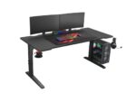 Birou gaming Genesis Holm Modular 160, material lemn/metal - NDS-2250