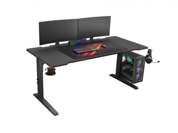 Birou gaming Genesis Holm Modular 160, material lemn/metal - NDS-2250