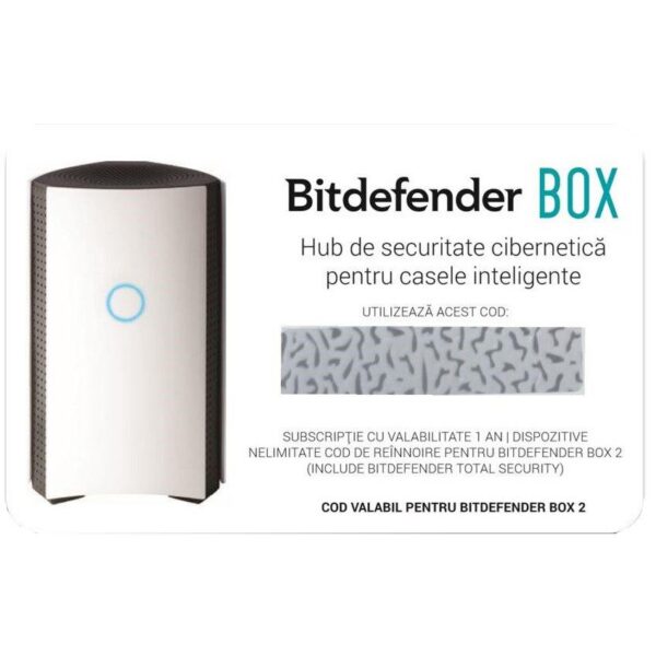 Bitdefender BOX subscription scratch card unlimited, 1 an - BH31021000