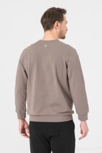 BLUZA COTON CASUAL BARBATI TAUPE-XL - PS2122-02-054TUP-X