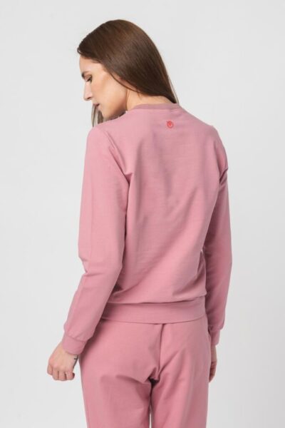 BLUZA COTON CASUAL FEMEI PINK-L - PS2122-04-013PNK-L