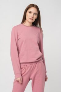 BLUZA COTON CASUAL FEMEI PINK-L - PS2122-04-013PNK-L