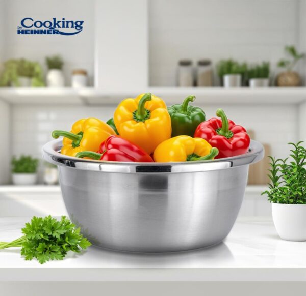 BOL INOX 28 CM, ARIA, COOKING BY HEINNER - HR-FM-B28