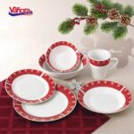 BOL PORTELAN 20 CM, MERRY, 950 ML, VANORA HOME - VN-NE-CR20B