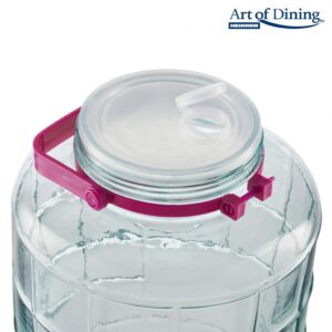 BORCAN STICLA CU CAPAC PLASTIC 15L, ART OF DINING BY HEINNER - HR-FS-B15