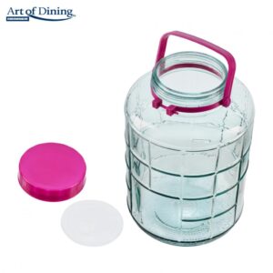BORCAN STICLA CU CAPAC PLASTIC 15L, ART OF DINING BY HEINNER - HR-FS-B15