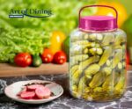 BORCAN STICLA CU CAPAC PLASTIC 15L, ART OF DINING BY HEINNER - HR-FS-B15 - imagine 3