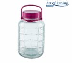 BORCAN STICLA CU CAPAC PLASTIC 3L, ART OF DINING BY HEINNER - HR-FS-B03