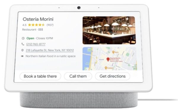 Boxa inteligenta Google Nest Hub Max, HD touchscreen 10" - GA00426-US