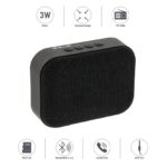 Boxa portabila Bluetooth Tellur Callisto 3W, negru - TLL161031