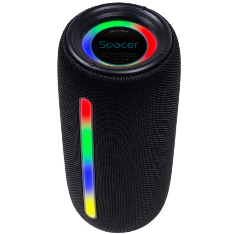 Boxa Spacer portabila bluetooth, ROCKER-BK, RMS: 10W (5W x 2) - SPBS-ROCKER-BK-01 Boxa Spacer portabila bluetooth, ROCKER-BK, RMS: 10W (5W x 2) - SPBS-ROCKER-BK - imagine 1