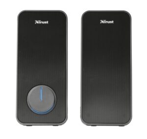 Boxe Stereo Trust Arys 2.0 Speaker Set, 28W, negru - TR-20179