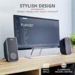 Boxe Stereo Trust Arys 2.0 Speaker Set, 28W, negru - TR-20179