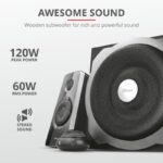Boxe Stereo Tytan 2.1 Speaker Set - black - TR-19019