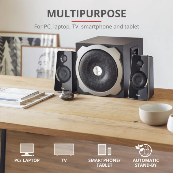 Boxe Stereo Tytan 2.1 Speaker Set - black - TR-19019