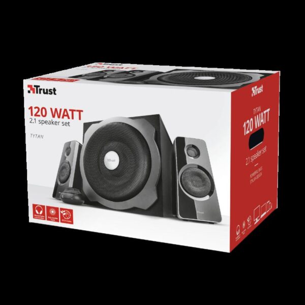 Boxe Stereo Tytan 2.1 Speaker Set - black - TR-19019
