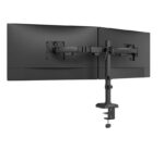 Brat dublu monitor Neomounts DS60-600BL2; pentru display-uri cu diagonale 10"-32"