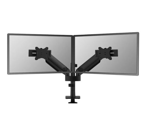 Brat dublu monitor Neomounts DS65S-950BL2; pentru display-uri cu diagonale 24"-34"