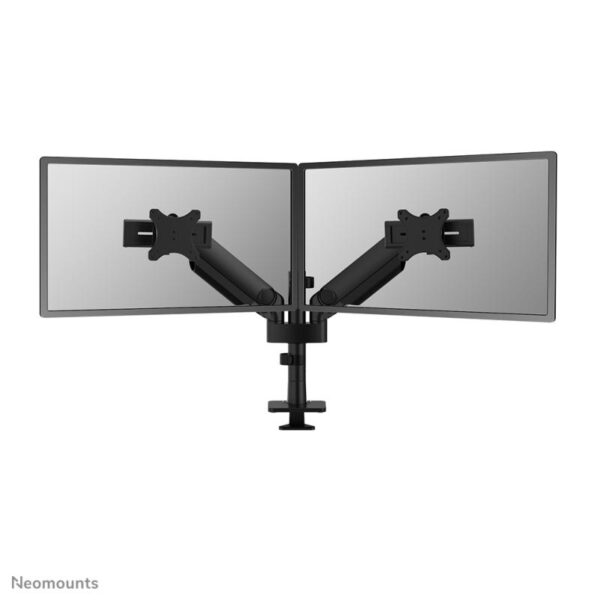 Brat dublu monitor Neomounts DS65S-950BL2; pentru display-uri cu diagonale 24"-34"