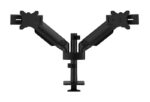 Brat dublu monitor Neomounts DS65S-950BL2; pentru display-uri cu diagonale 24"-34"