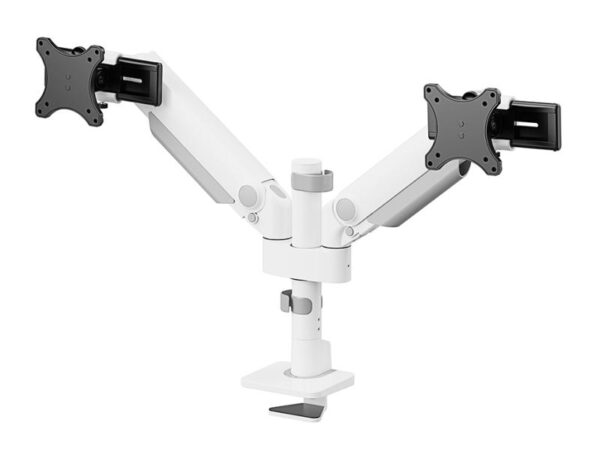 Brat dublu monitor Neomounts DS65S-950WH2; pentru display-uri cu diagonale 24"-34"