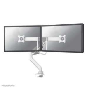 Brat dublu monitor Neomounts DS75-450WH2; pentru display-uri cu diagonale 17"-32"