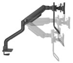 Brat dublu monitor Neomounts DS75S-950BL2; pentru display-uri cu diagonale 17"-32"