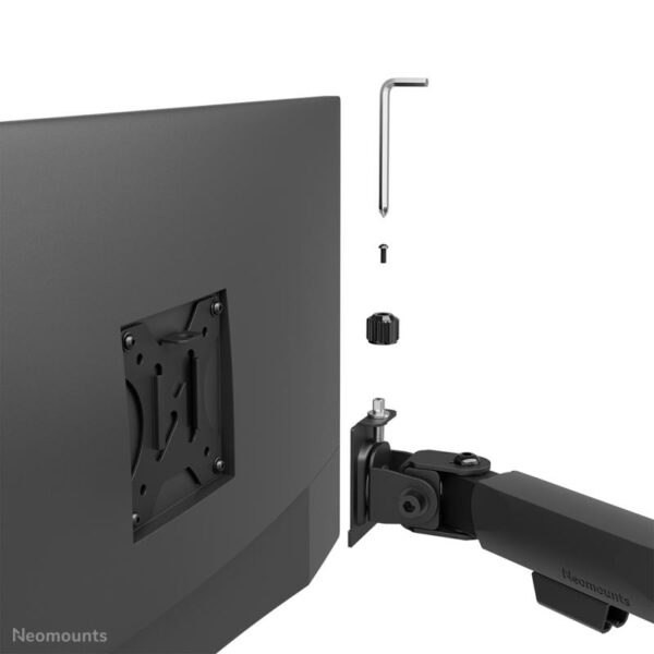 Brat monitor Neomounts DS60-600BL1; pentru display-uri cu diagonale 10"-32", sistem