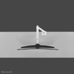 Brat monitor Neomounts DS70S-950WH1; pentru display-uri cu diagonale 17"-49", sistem