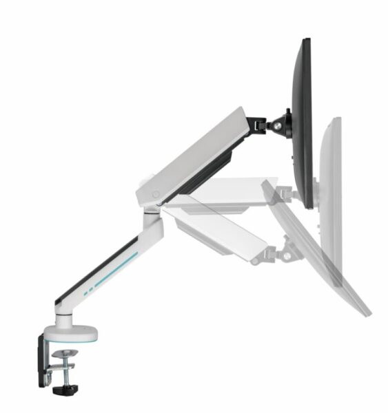 Brat pentru monitor, Material: Oțel, Aluminiu, Plastic - SRXA-MM54-C012WH