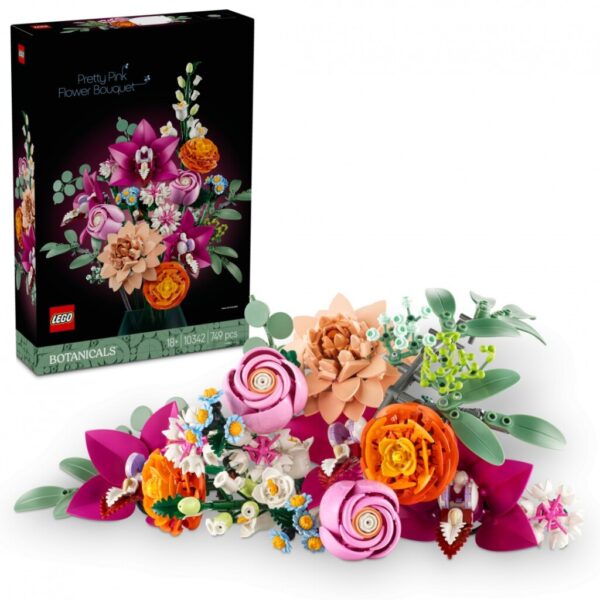 BUCHET DE FLORI ROZ, LEGO 10342 - LEGO10342