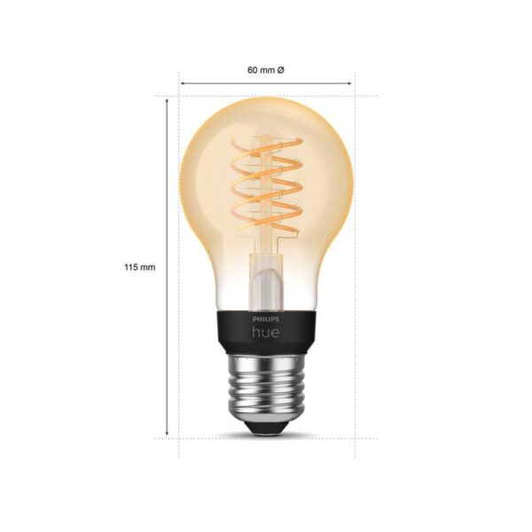 Bulb light LED vintage (decorativ) Philips Hue, bluetooth, E27 - 000008719514342941