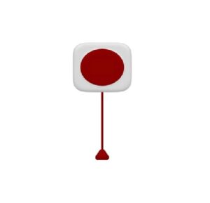 Buton de apel pat pacient Hikvision DS-KHS3100, instalare pe perete
