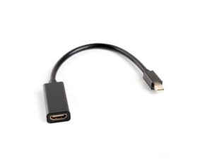 Cablu adaptor Mini DisplayPort (M) 1.2 -> HDMI (F) - AD-0005-BK