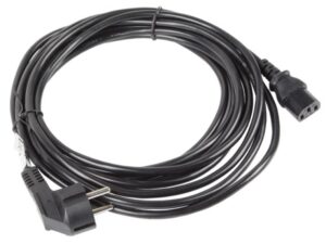 Cablu alimentare CEE 7/7 IEC 320 C13 10 m VDE negru - CA-C13C-11CC-0100-BK
