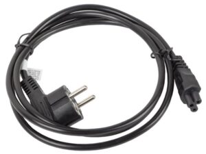 Cablu alimentare CEE 7/7 ("Mickey") IEC 320 C5 1,8 m VDE negru - CA-C5CA-11CC-0018-BK