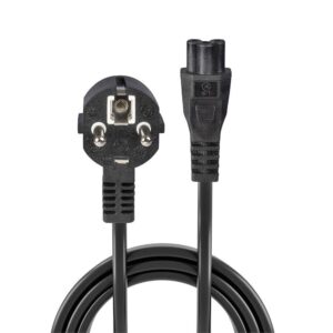 Cablu alimentare schuko Lindy IEC C5, 2m, negru Description - LY-30405